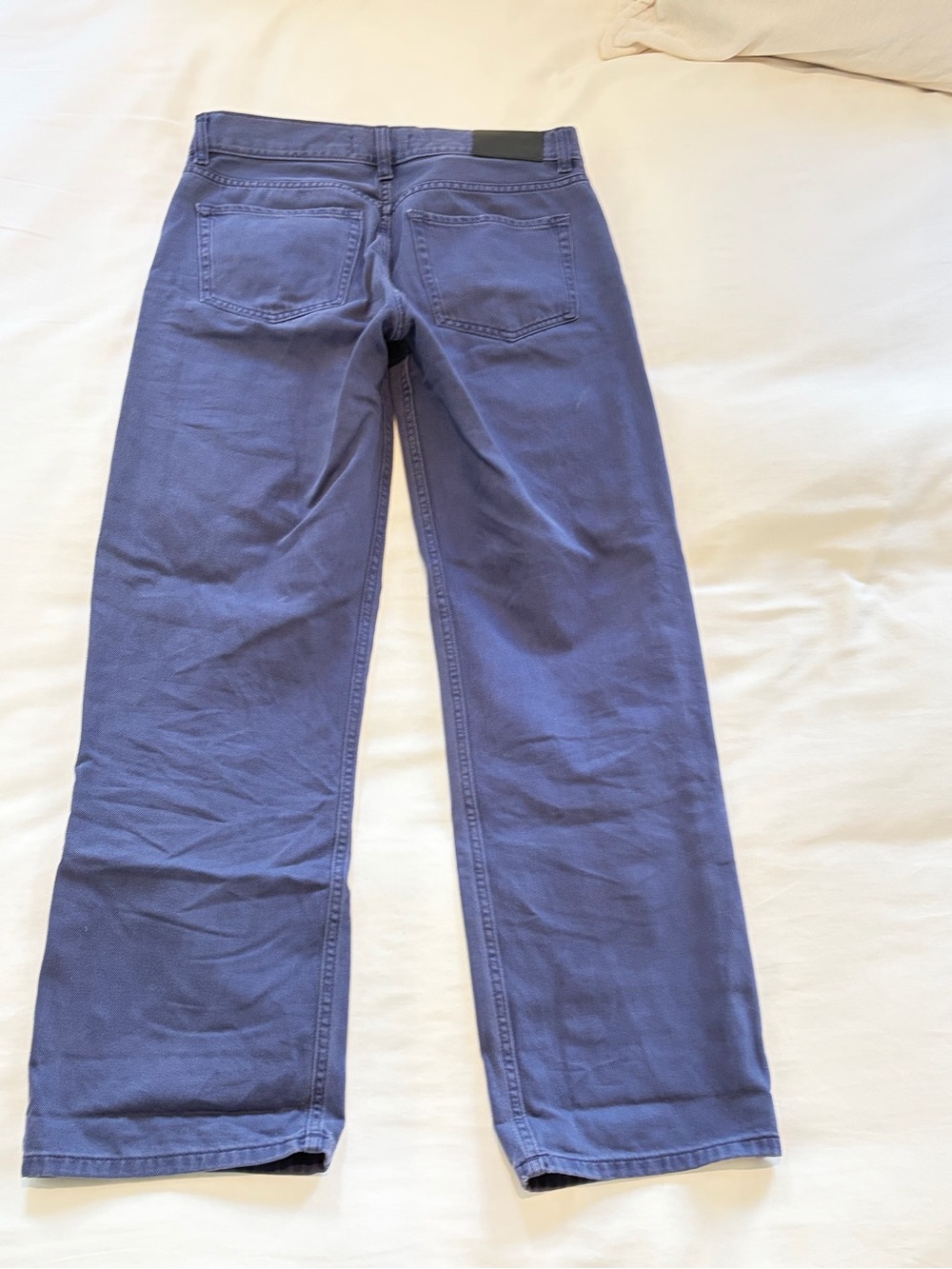 EB Denim Women's Straight Leg Jeans in Indigo Blue